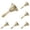 Gold 6Packs, variant on Super Loud Hand Solid Brass Call For Elderly At Home Wedding Animal Training Dinner Meditation Musical Teaching And Service, Gold 1Pack