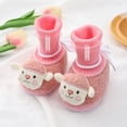 thumbnail image 4 of Fozruso Baby Girls Boys Warm Shoes Soft Booties Snow Comfortable Boots Infant Toddler Warming And Fashion Cute Shoes Sizes 4.5 Toddler(Pink), 4 of 6