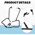 thumbnail image 4 of Barras protectoras para alforjas Ecotric de Transport Rack para Harley 2014-24, 4 of 9