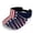 American Flag Print, variant on HUIACONG Two-color American flag Sun Visor Hat Large Brim Quick-Drying Packable Clip On Running Outdoor Activities Summer Garden Women Unisex