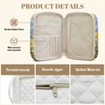 thumbnail image 6 of ZUXONGSY Cardinal Lily Flower Print Bible Cover for Women Quilted Bible Case Stylish ChuZU Bag with Tabs & Durable Handle Christian Gift for Religious, Study, Gift, 6 of 8