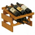 thumbnail image 1 of Wooden Mallet WRD31MO 6 Bottle Dakota Wine Rack with Display Top, 1 of 3