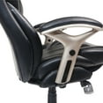 Serta Works Executive Leather Office Chair with Back in Motion Technology