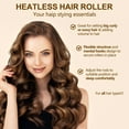 thumbnail image 3 of Cobear Overnight Heatless Curls Satin Flexi Rods with Hook, Versatile Curling Tool, 3 of 6