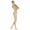 Suntan, variant on 210 Adult Convertible Seamless Tights (White, Small/Medium)