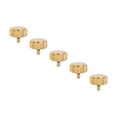 thumbnail image 3 of 5 Pcs Professional Watch Crown Parts Gold Steel Wrist Watch Repairing Tool Kit For Watchmaker5.5mm, 3 of 14