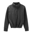 thumbnail image 3 of Bovemsi Sweatshirts for Women Trendy Sweatshirts Half Zip Cropped Pullover Casual Quarter Zipper Fall Outfits Clothes Long Sleeve Clothes Pullover, 3 of 7