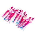 thumbnail image 1 of 10cm Luminous Octopus Squid Skirts Lure Saltwater Fish Soft Lures Jig Tackle, 1 of 10