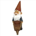 thumbnail image 4 of Design Toscano QM2433000 Statue de Nain de Jardin Brouette, 12 Pouces, Multicolore, 4 of 7