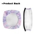 thumbnail image 3 of HELLHERO Marble Patterns Rollator Walker Seat Back Cover Seat and Backrest Covers Stain Proof Waterproof Comfortable for Seniors Men Women(Pink, purple and white), 3 of 7