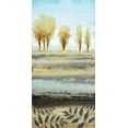 thumbnail image 2 of Marcon, Michael 11x18 White Modern Wood Framed Museum Art Print Titled - Tree line I, 2 of 4