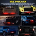 thumbnail image 6 of Yiyasu 16" LED Trailer Light Bar Red Running Brake Sequential Turn Signals Tail Lights, 6 of 10