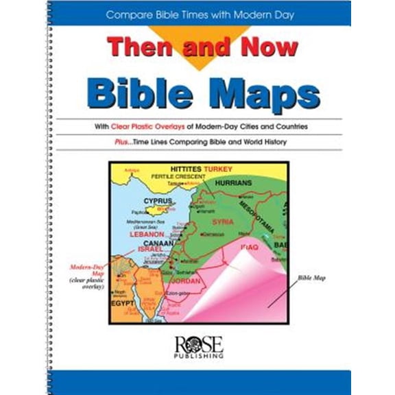 Pre-Owned Then and Now Bible Maps: Compare Bible Times with Modern Day (Then & Now Bible Maps at Your Fingertips) Paperback
