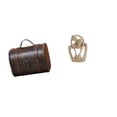 thumbnail image 1 of Organizador De Joyas De Madera, Cofre Del Tesoro, Diseño Vintage, Caja De Almacenamiento Decorativa, Joyero Para Anillos, Joyas Corporales De Cumpleaños, Estatua Abstracta De Pareja,, 1 of 8