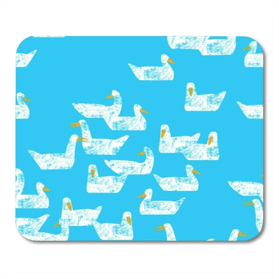 SIDONKU Ducks Swim All are Not Cropped and Hidden Under Mousepad Mouse Pad Mouse Mat 9x10 inch