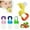 Blue, variant on Fruit Feeder Pacifier for Babies，Ultra-Soft Silicone Teether Feeder for Baby Feeding and Teething Relief,BPA Free,Blue