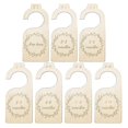 thumbnail image 1 of 7 Pieces Baby Closet Size Divider - Wooden Baby Closet Organizers, Hanging Closet Dividers from Home N, 1 of 5