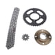 thumbnail image 5 of Kit De Piñón De Cadena 420, Kit De Piñón De Cadena De Ciclo Robusto Para Motocicletas, Vehículos Todo Terreno, Go Karts, 5 of 7