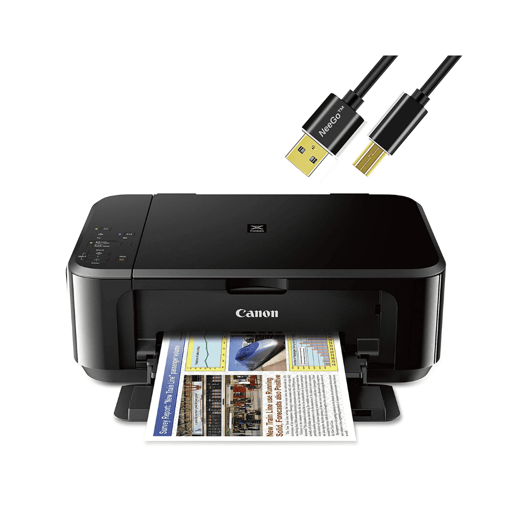 rive ned servitrice Blind NEEGO Canon Wireless Photo Printer All-in-one Color Inkjet Printer Print,  Copy, Scan and Mobile Device and Tablet Printing with NeeGo Printer Cable -  Walmart.com