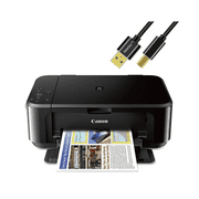 NEEGO Canon Wireless Photo Printer All-in-one Color Inkjet Printer Print, Copy, Scan and Mobile Device and Tablet Printing with NeeGo Printer Cable