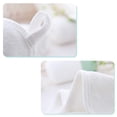 thumbnail image 4 of WarmHaven  Washcloths, Rayon Made from Bamboo - 2 Layer Ultra Soft Absorbent Newborn Bath Face Towel - Reusable Wipes for Delicate Skin - White, 6 Pack, 4 of 12