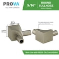 thumbnail image 2 of M-D Building Products 32015 5/16 in. Pewter Aluminum Bullnose Inside Corner, 2 of 11