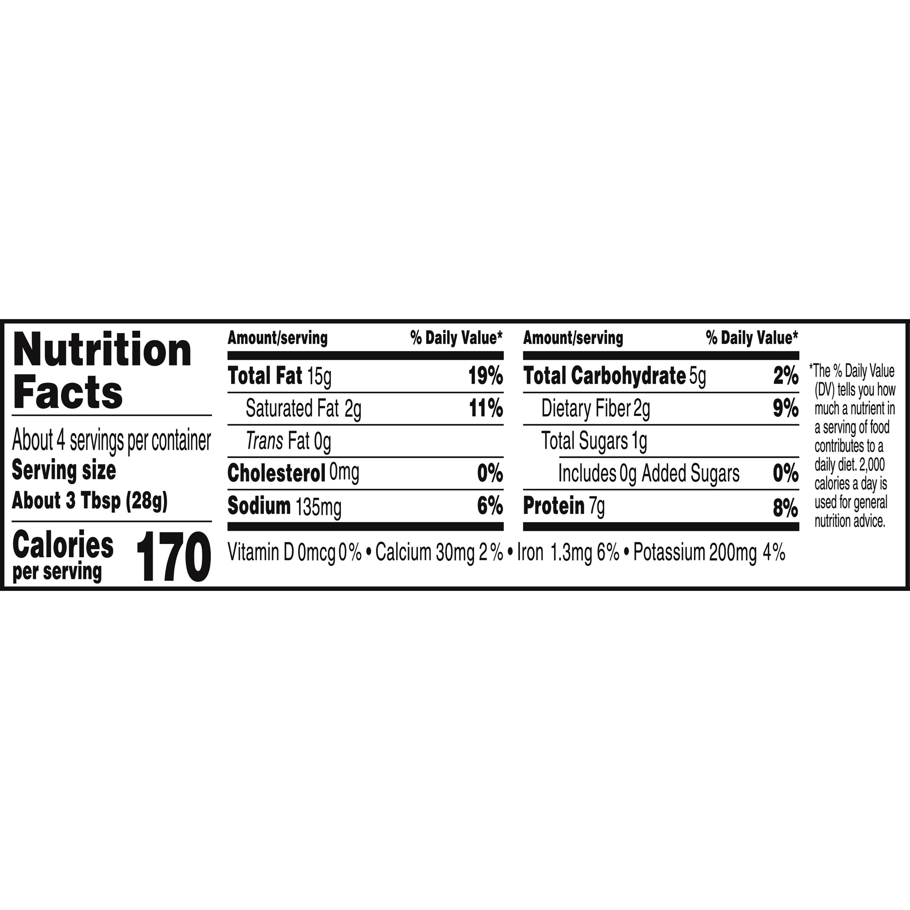 Nut Harvest Whole Peanuts Salted 3.75 Ounce