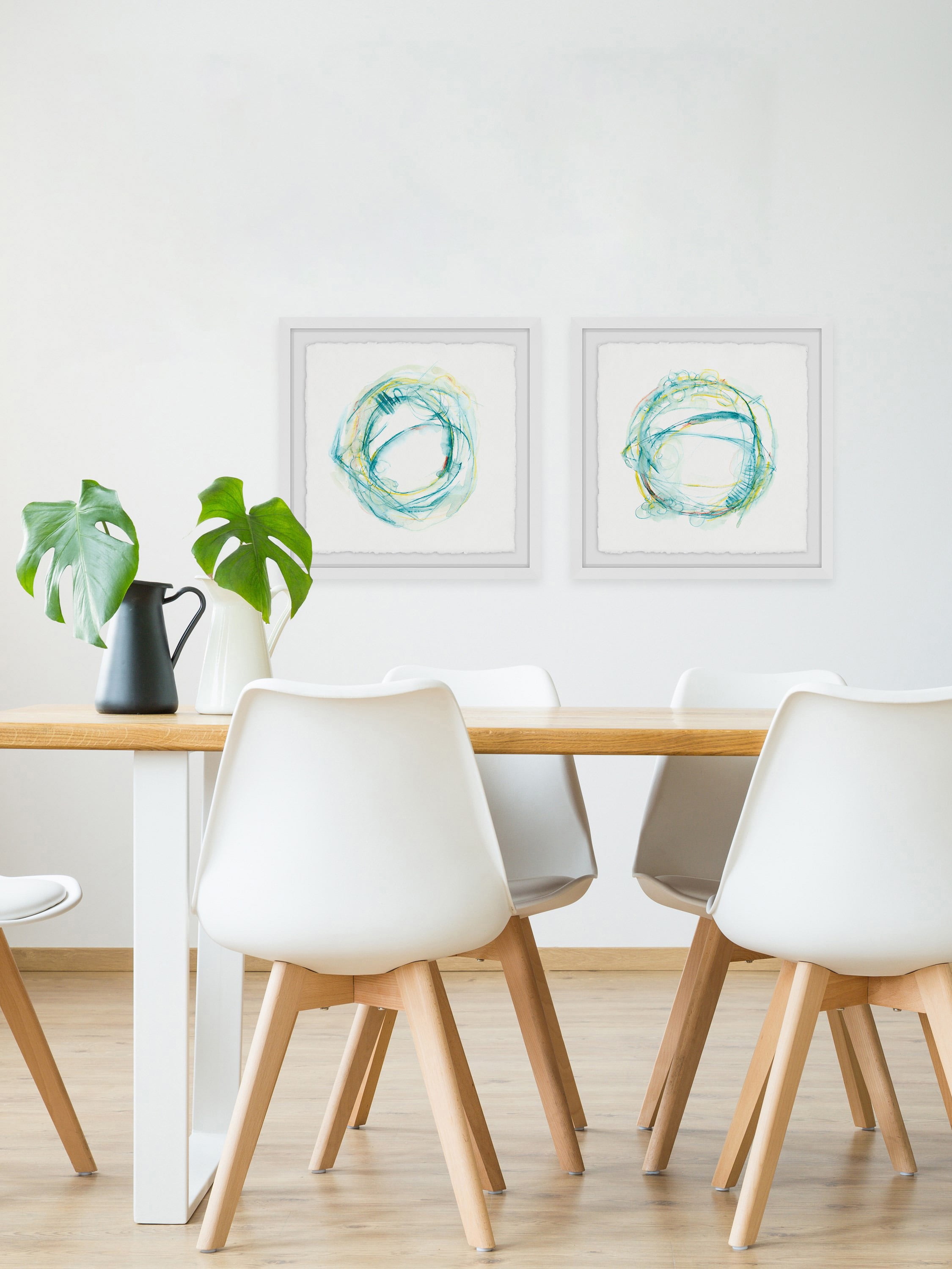 Orbital Path Diptych