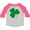 Heather and Hot Pink, variant on Inktastic Irish Green Shamrock Boys or Girls Toddler T-Shirt