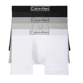 Calvin Klein Mens Cotton Classics 5-Pack Boxer Brief Large Black