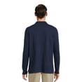 thumbnail image 6 of George Men's Pique Polo Shirt with Long Sleeves, Sizes S-3XL, 6 of 6