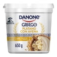 thumbnail image 1 of Yoghurt Danone Quaker griego plátano y avena 650 g, 1 of 5