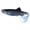 Multicolor F, variant on Soft Plastic Swimbaits Lure, Realistic T-Tail Soft Fishing Swimbait Tackle for Saltwater & Freshwater Angling (20cm)