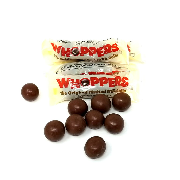 WHOPPERS Fun Size Individual Pouch, Chocolate Covered Malted Milk