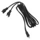 thumbnail image 1 of Recliner Power Splitter Cord 2 Pin Splitter Cable Recliner Replacement Power Cord, 1 of 4