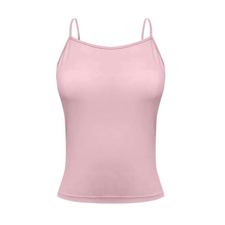 Pink Cute Cami Tops Avidlove Womens Twist Front V Neck Tank Top