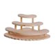 thumbnail image 2 of Soporte de stand de pantalla de madera stand de exhibición de 3 niveles soportes de perfume decorativo organizador de maquillaje para postre de fiesta, 2 of 7