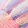 thumbnail image 6 of Aunavey Baby Girls Toddler Tutu Dress Infant Sleeveless Princess Rainbow Tulle Sundress, 6 of 6