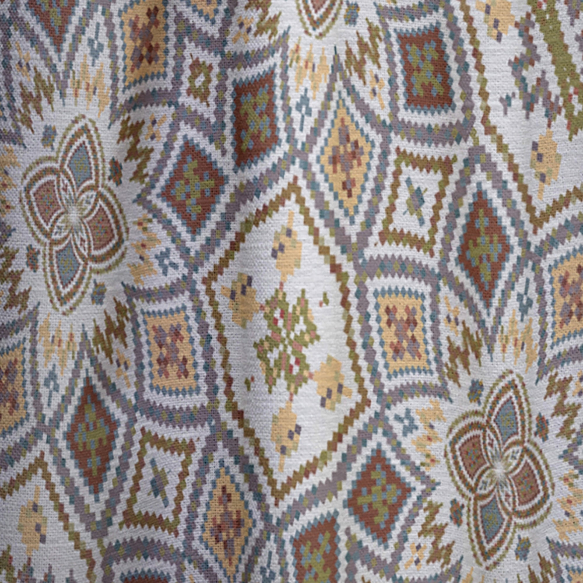 Designart 'Arabic Mosaic Pattern' Modern & Contemporary Curtain Panel