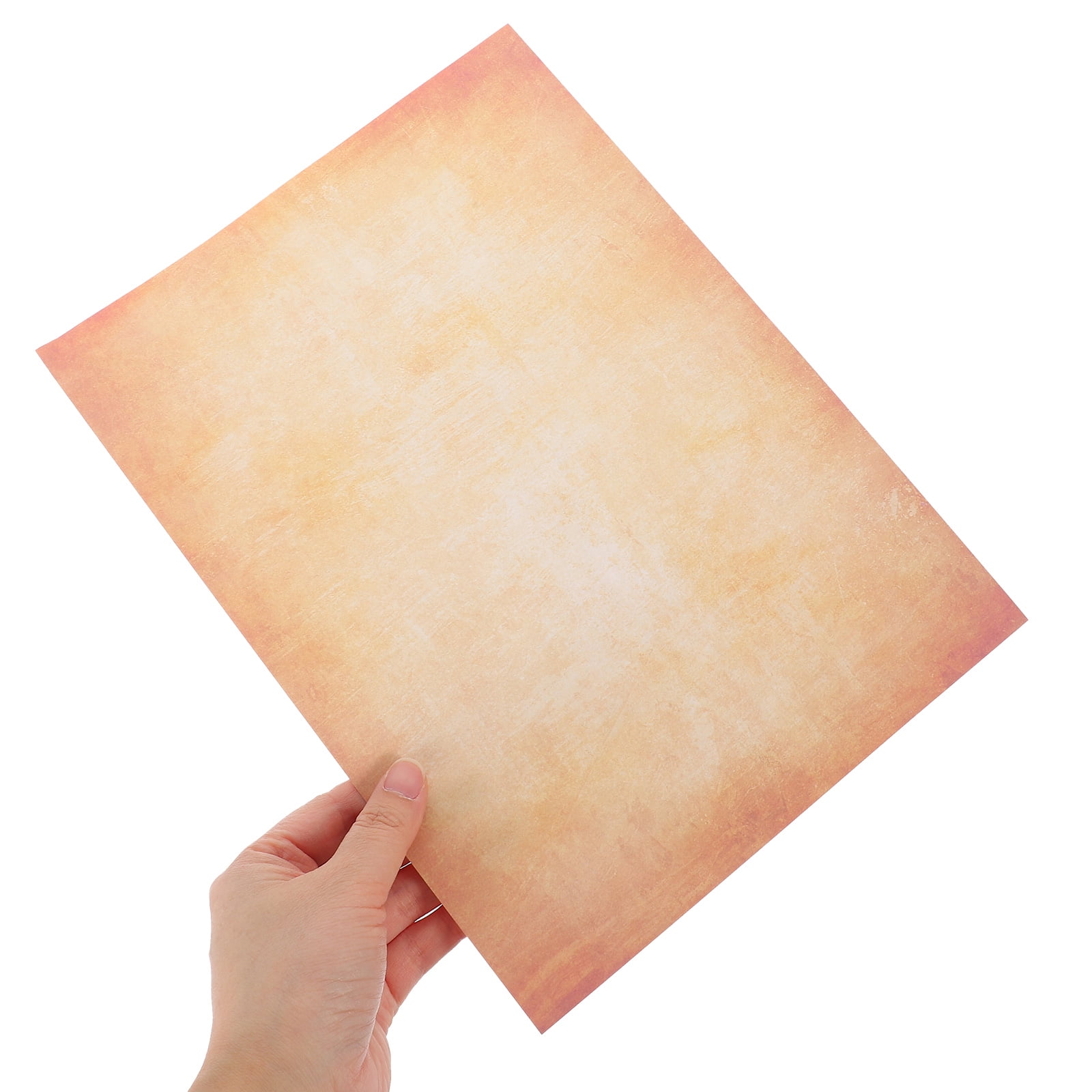 IDEANATEGRATE 100 Sheets Vintage Writing Paper Rectangular For Menus And Invitations