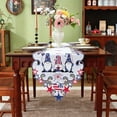 thumbnail image 1 of Weloille Table Runner 1-Piece, Independence Day Gnome Pattern Table Runner, Decorative Table Runner, Festive Table Decor, Table Runner for Independence Day Celebration, 1 of 7