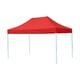 thumbnail image 1 of lios Innova | Toldo Plegable Rojo 3x4.5 Carpa para Exteriores Resistente al Clima, Impermeable, Estructura de Hierro y Tela Oxford 600D., 1 of 9