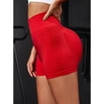 thumbnail image 5 of OVESPORT Women's Single/4-piece Sports Shorts, Fitness Motorcycle Yoga Seamless High Waisted And Hip Lifting Shorts, 5 of 7