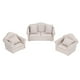 thumbnail image 2 of Muebles De Casa De Muñecas, Juego De Sofás En Miniatura De Tacto Suave, Simulación A Escala 1/12 Para Sala De Estar ANGGREK EI2013, 2 of 8