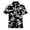 Black, variant on Polo Shirts for Men Spring Summer Fashion Loose Lapel Zipper 3D Digital Camouflage Printing Short Sleeve Men'S Clothing