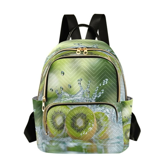 Casual Kiwi Fall Into Water Backpack for School,College and Travel, Water Resistant Bookbag,
