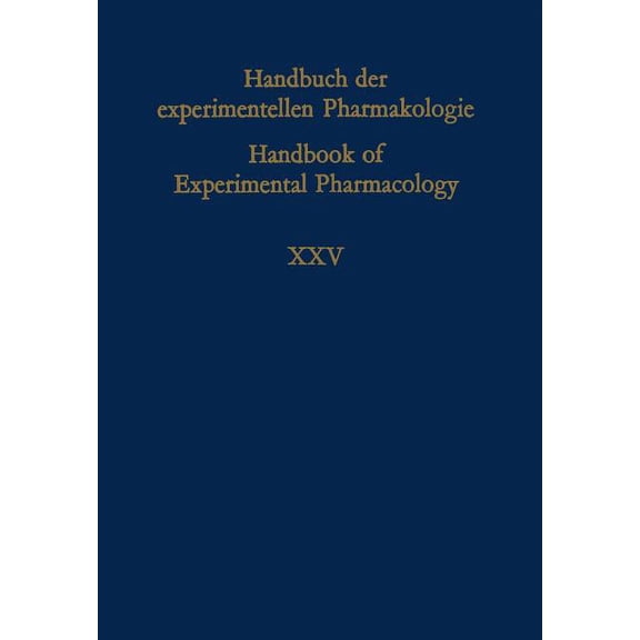 Handbook of Experimental Pharmacology Bradykinin, Kallidin and Kallikrein, Book 25, (Paperback)