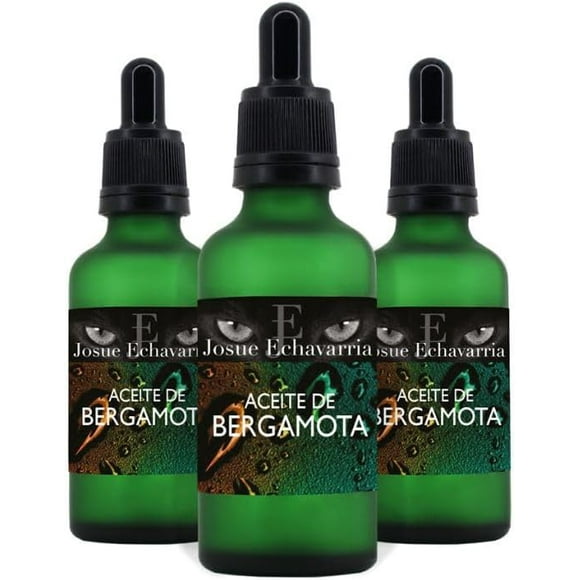Aceite de Bergamota Puro Tratamiento para piel y cabello 3 frascos total 150ml Original