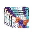 thumbnail image 2 of LNWH Abstract Coloured Seamless Clocks Pattern Laptop Sleeve, Notebook Computer Pocket Tablet Briefcase Carrying Bag, 17 inch Laptop Case, 2 of 8