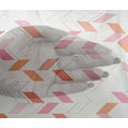 thumbnail image 5 of oneOone Viscose Chiffon White Fabric Geometric Sewing Craft Projects Fabric Prints By Yard 42 Inch Wide-BY, 5 of 5